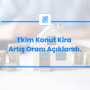 Ekim Kira Artış Oranı